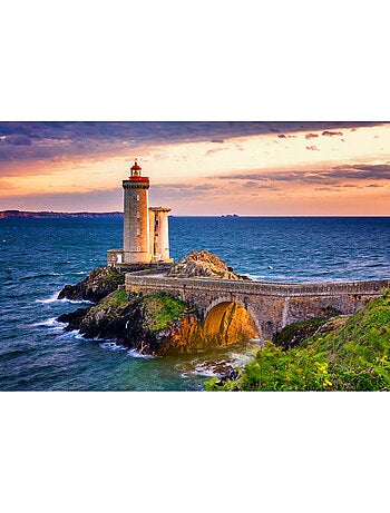 Puzzle 1000 Pièces Phare Minou Bretagne - Fabriqué en France