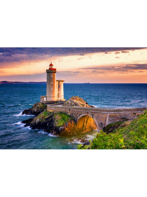 Puzzle 1000 Pièces Phare Minou Bretagne - Fabriqué en France - Kiabi