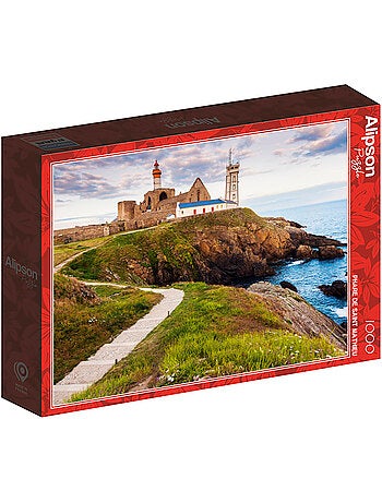 Puzzle 1000 pièces Phare saint Mathieu - Fabriqué en France