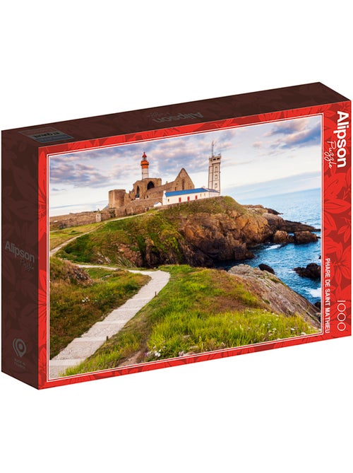 Puzzle 1000 pièces Phare saint Mathieu - Fabriqué en France - Kiabi