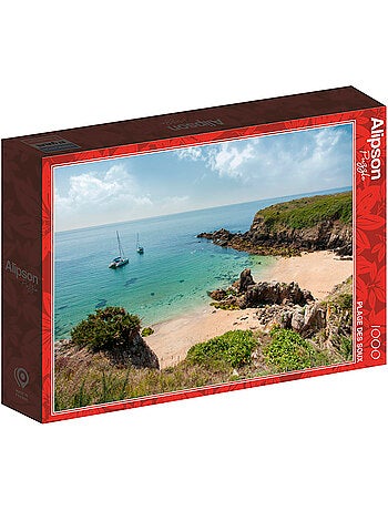 Puzzle 1000 pièces Plage des Soux - Fabriqué en France