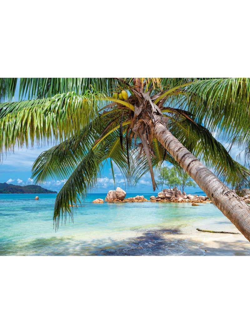 Puzzle 1000 Pièces Plage Tropicale - Fabriqué en France N/A - Kiabi