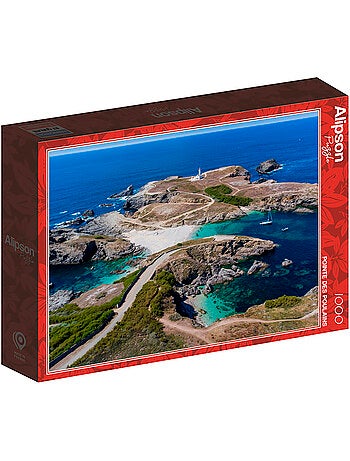 Puzzle 1000 pièces Pointe des Poulains - Fabriqué en France
