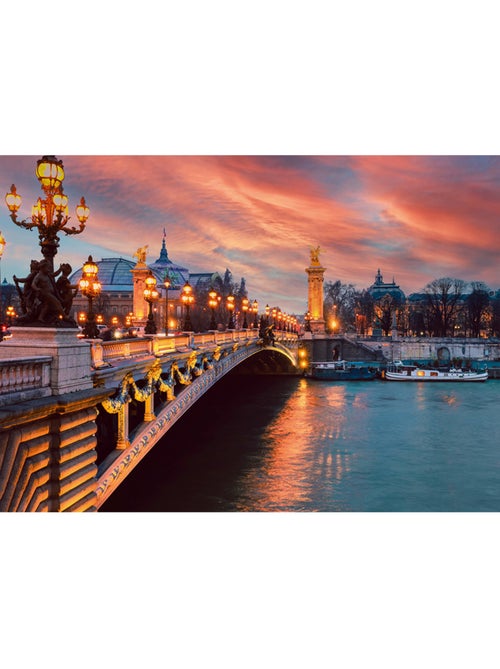 Puzzle 1000 Pièces Pont Alexandre III - Fabriqué en France - Kiabi