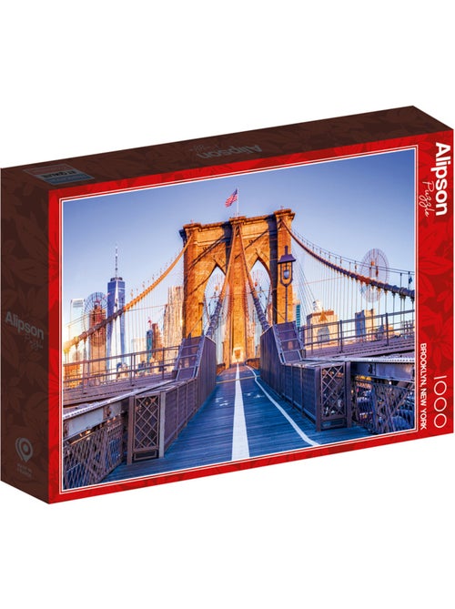 Puzzle 1000 Pièces Pont De Brooklyn - Fabriqué en France - Kiabi