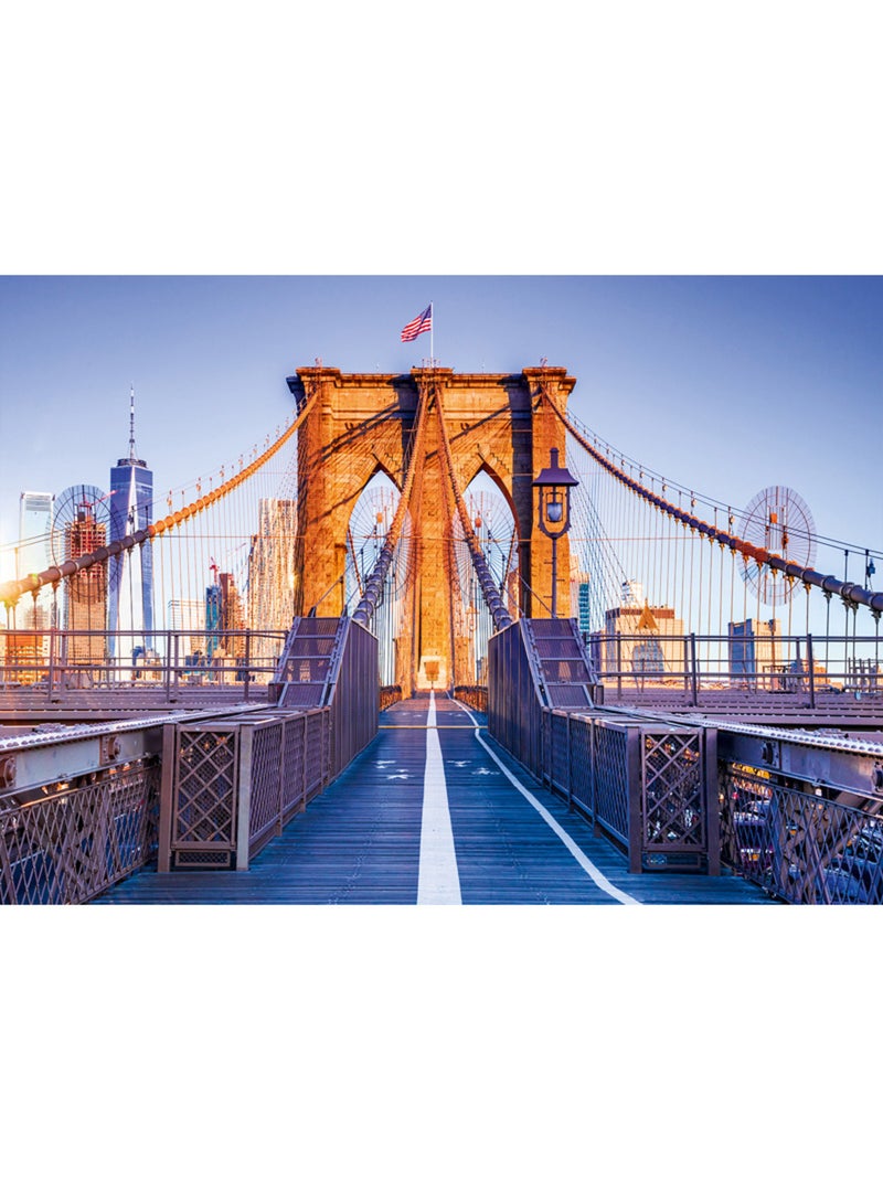 Puzzle 1000 Pièces Pont De Brooklyn - Fabriqué en France N/A - Kiabi