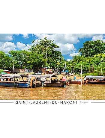 Puzzle 1000 Pièces Saint Laurent du Maroni - Fabriqué en France