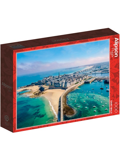 Puzzle 1000 pièces Saint-Malo - Fabriqué en France - Kiabi