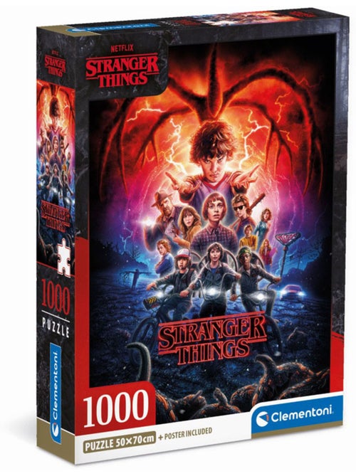 Puzzle 1000 pièces stranger things - Kiabi