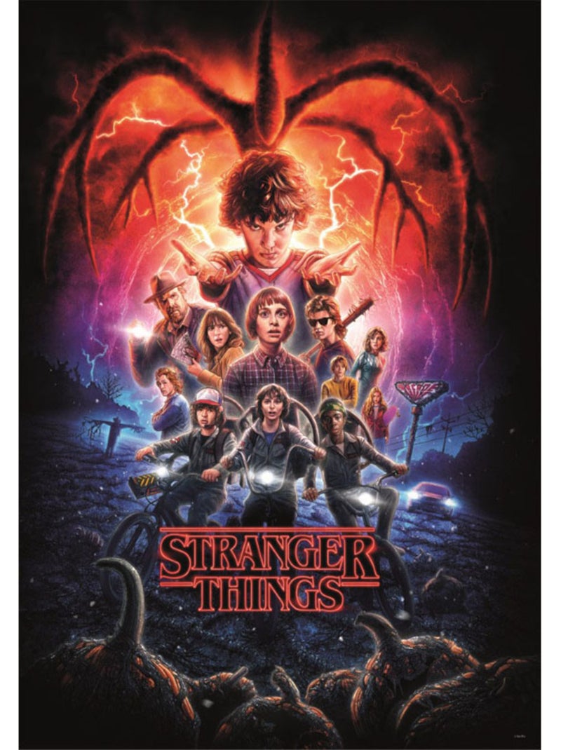 Puzzle 1000 pièces stranger things N/A - Kiabi