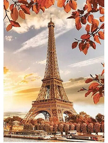Puzzle 1000 Pièces : Tour Eiffel En Automne - Nathan