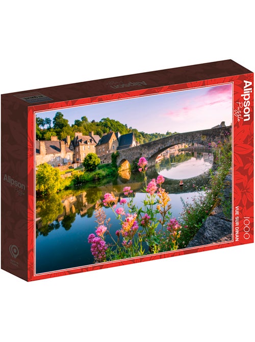 Puzzle 1000 pièces Vue sur Dinan - Fabriqué en France - Kiabi