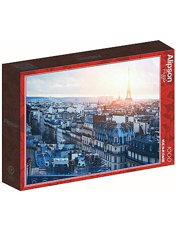 Puzzle 1000 Pièces Vue Sur Paris - Fabriqué en France
