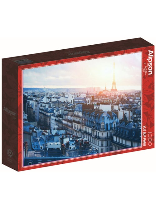 Puzzle 1000 Pièces Vue Sur Paris - Fabriqué en France - Kiabi