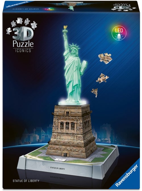 Puzzle 108 Pièces 3D Statue de la Liberté - Kiabi