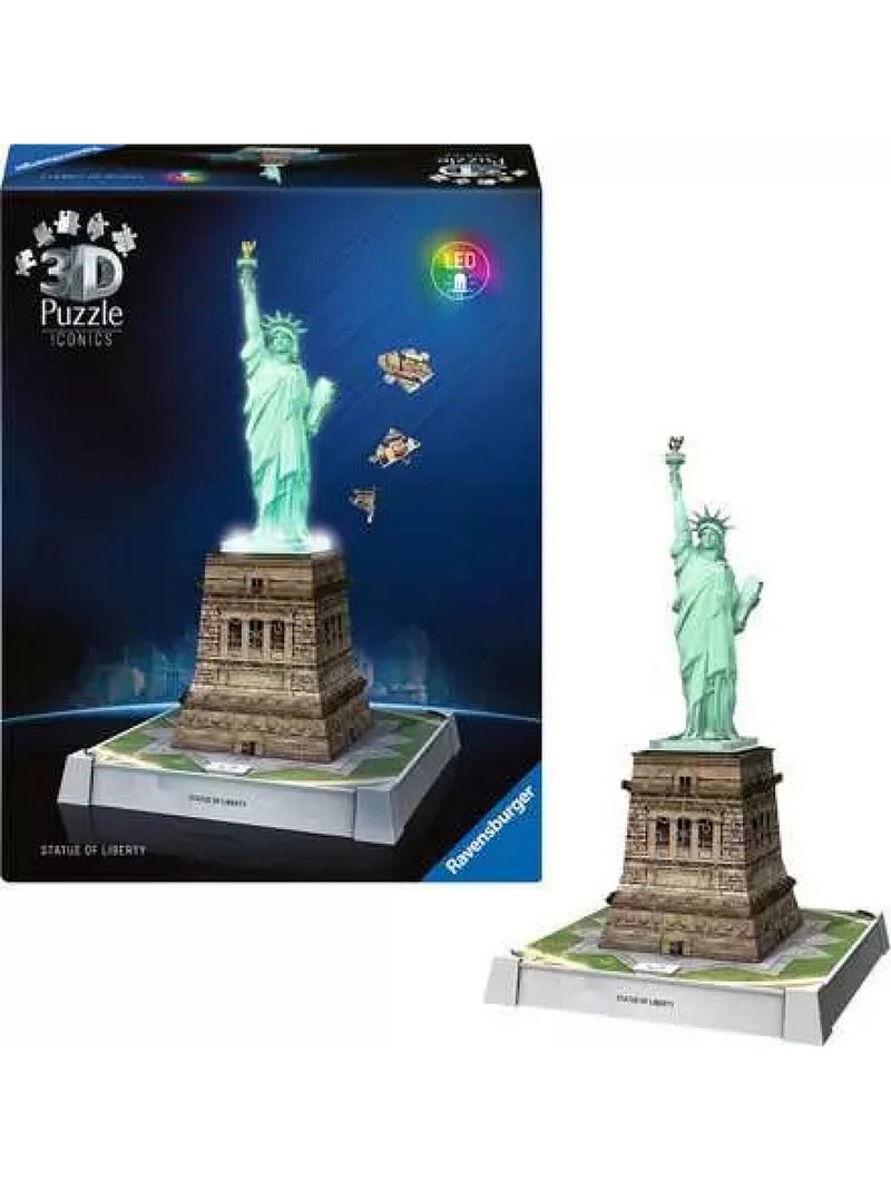 Puzzle 108 Pièces 3D Statue de la Liberté N/A - Kiabi