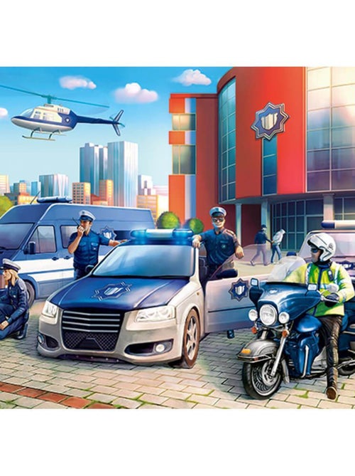 Puzzle 120 pièces : Commissariat de Police - Kiabi
