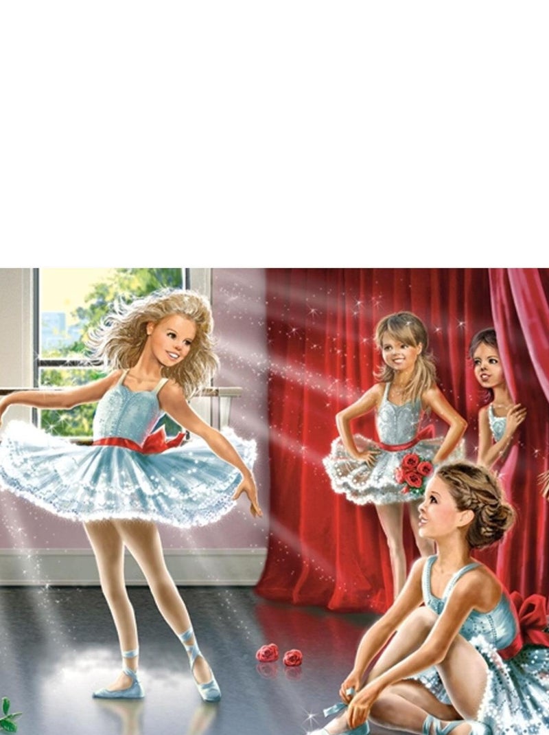 Puzzle 120 pièces : Répétition pour le ballet N/A - Kiabi