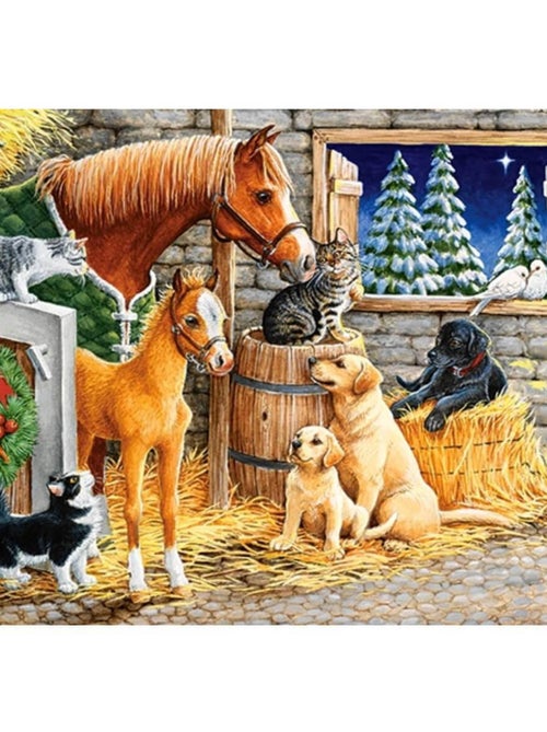 Puzzle 120 pièces : Réunion d'amis - Kiabi