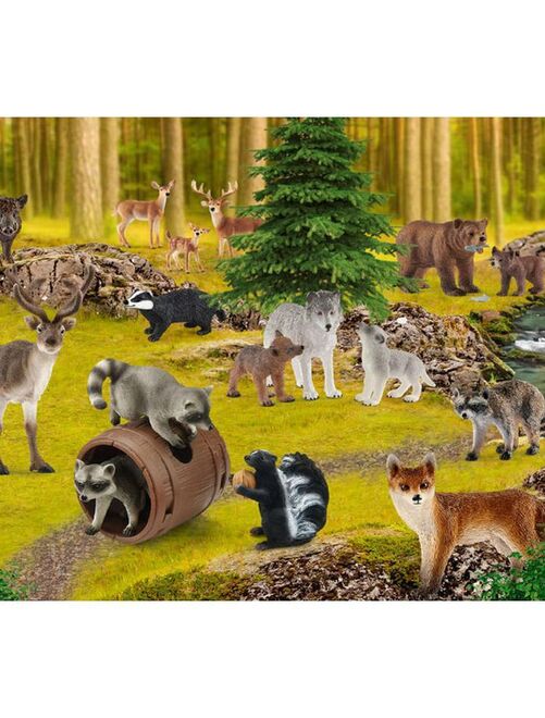 Puzzle animaux de la ferme magnétique (12 pièces) - N/A - Kiabi