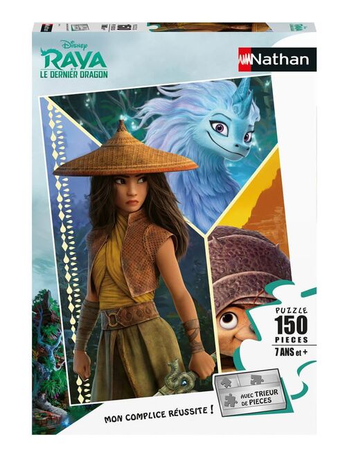Puzzle 150 pièces : Disney : Raya et le dernier dragon - Raya et ses compagnons - Kiabi