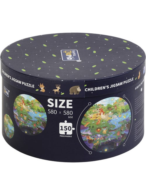 Puzzle 150 pièces forêt imaginaire - Kiabi