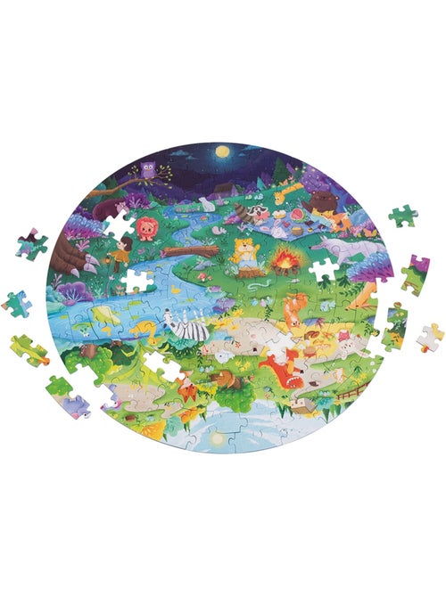 Puzzle 150 pièces forêt imaginaire - Kiabi