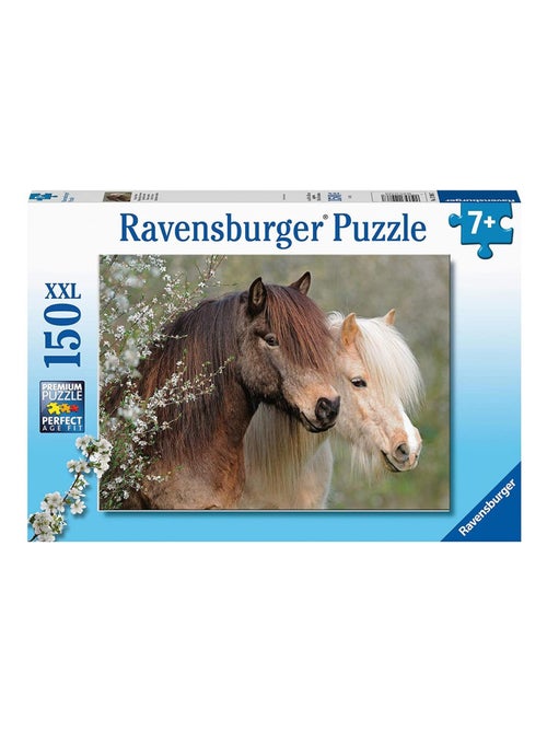 Puzzle 150 pièces XXL - Magnifiques chevaux - Kiabi
