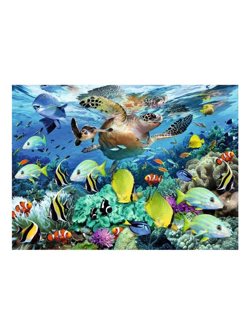 Puzzle 150 pièces XXL : Le paradis sous l'eau - Kiabi