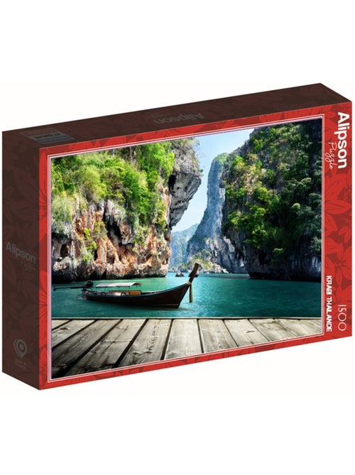 Puzzle 1500 Pièces Krabi Thaïlande - Fabriqué en France - Kiabi