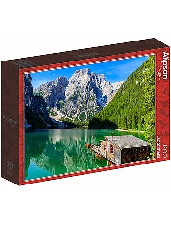 Puzzle 1500 Pièces Lac De Braies - Fabriqué en France