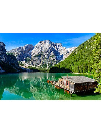 Puzzle 1500 Pièces Lac De Braies - Fabriqué en France