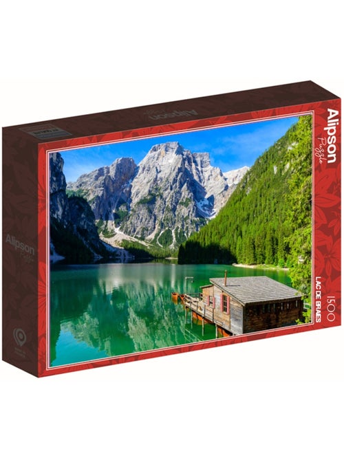 Puzzle 1500 Pièces Lac De Braies - Fabriqué en France - Kiabi