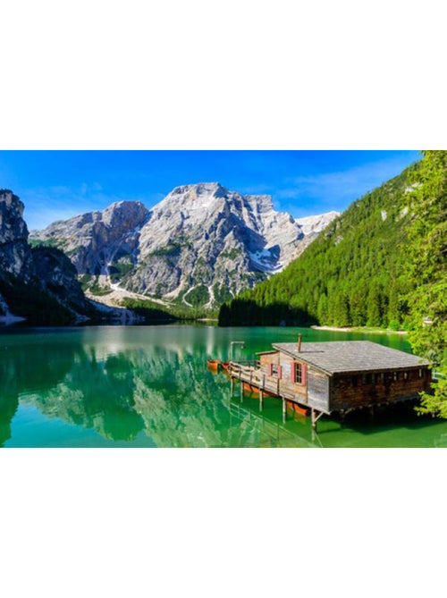 Puzzle 1500 Pièces Lac De Braies - Fabriqué en France - Kiabi