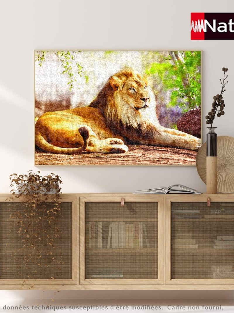 Puzzle 1500 Pièces : Roi De La Savane - Nathan N/A - Kiabi