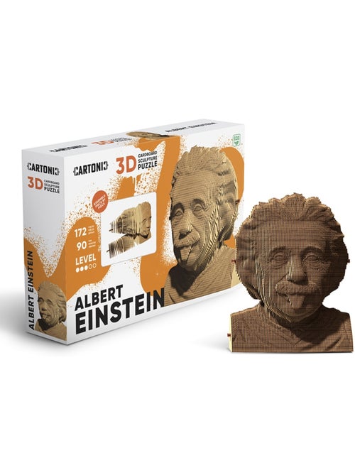 Puzzle 172 pièces 3d albert einstein - Kiabi