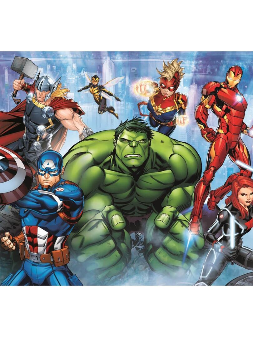 Puzzle de 50 à 150 pièces : 4 puzzles : Avengers - N/A - Kiabi - 14.35€