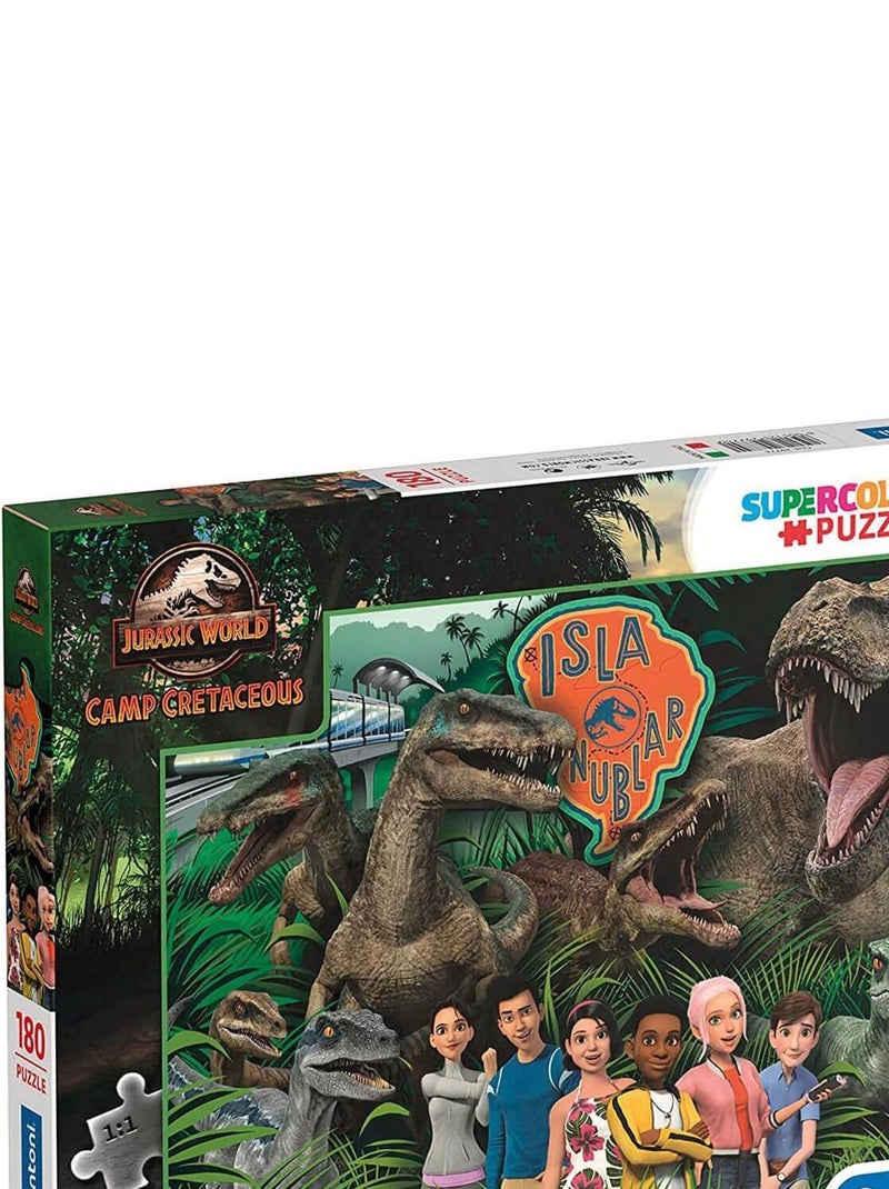 Puzzle 180 pièces : Jurassic World N/A - Kiabi