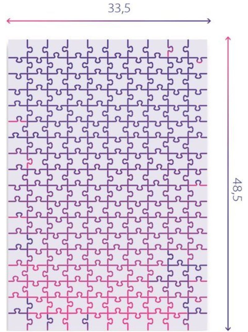 Puzzle 180 pièces kpop demon hunter N/A - Kiabi