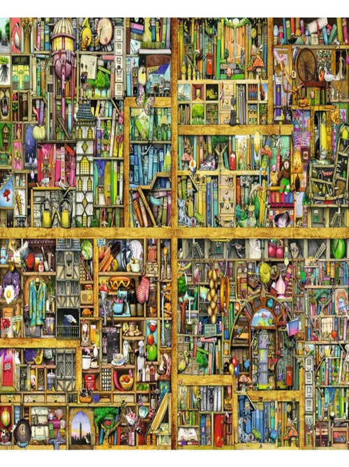 Puzzle 18000 pi?ces - Biblioth?que magique XXL / Colin Thompson - Kiabi