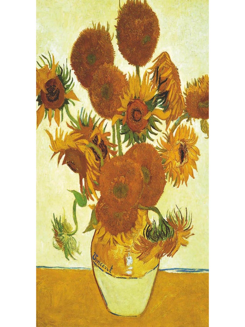 Puzzle 2 x 1000 pcs - Les tournesols + Terrase du cafe le soir - Van gogh N/A - Kiabi