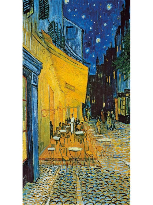 Puzzle 2 x 1000 pcs - Les tournesols + Terrase du cafe le soir - Van gogh - Kiabi