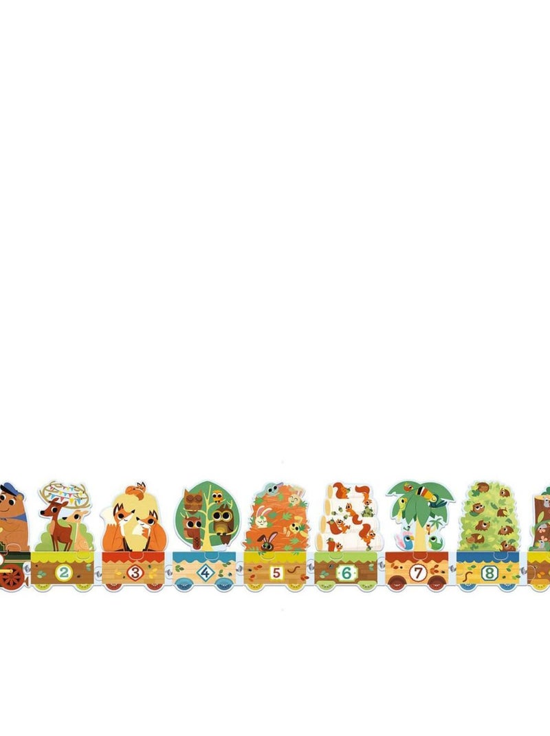 Puzzle 20 pièces : Je compte N/A - Kiabi