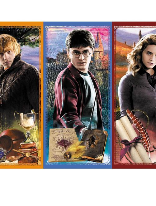 Puzzle 200 pièces : Harry Potter - Dans le monde de la magie et de la sorcellerie - Kiabi