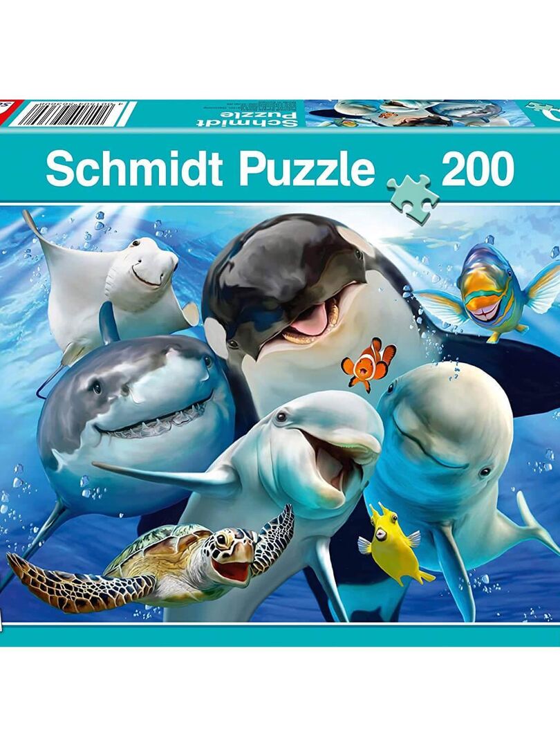 Puzzle 200 pièces XXL : Carte du Monde - Jeux - Jouets
