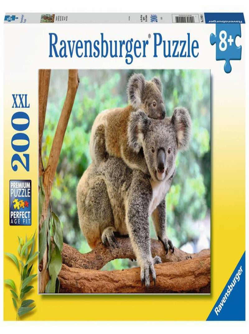 Puzzle 200 pièces XXL - La famille koala N/A - Kiabi