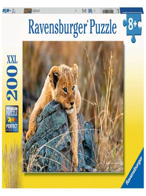Puzzle 200 pièces XXL - Le petit lionceau - Kiabi