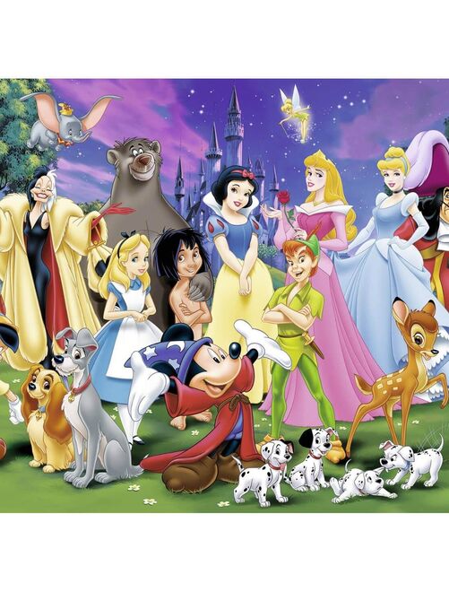 Puzzle 200 pièces XXL : Les grands personnages Disney - Kiabi