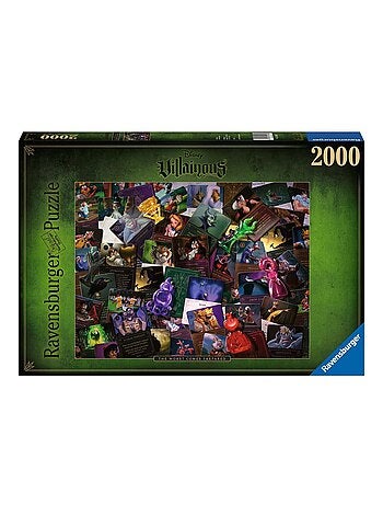 Puzzle 2000 P - Les Méchants Disney - Kiabi