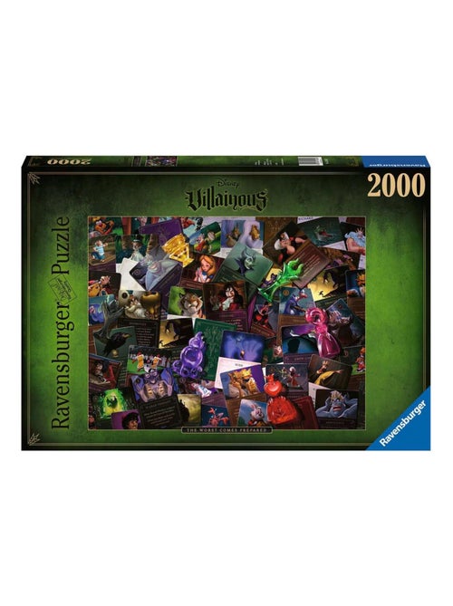 Puzzle 2000 pièces - Les Méchants Disney (Collection Disney Villainous) - Kiabi